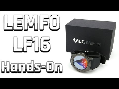 LEMFO LF16 Smartwatch Review / Test Teil 2 - Hands-On