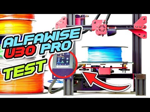 ALFAWISE U30 Pro 3D-Drucker TEST - BESTES Touch Display? [DEUTSCH / Review]