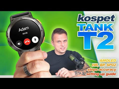 Kospet TANK T2 Smartwatch Review: The Complete Guide!