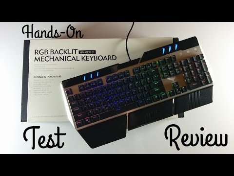 HAVIT HV-KB378L Mechanische Gaming Tastatur Test | Review