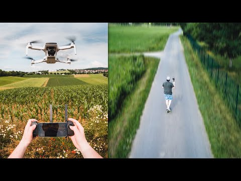 Fimi X8 Mini - Test Tracking - Wegpunkte &amp; Flug Modi - wie macht sich die Dji Mini 2 Konkurrenz ?