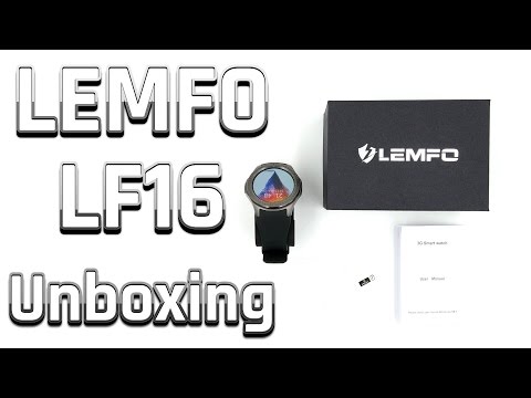 LEMFO LF16 Smartwatch Review / Test Teil 1 - Unboxing