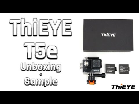 ThiEYE T5e (T5) Action Cam Review / Test - Teil 1 | Unboxing + 1080p Sample