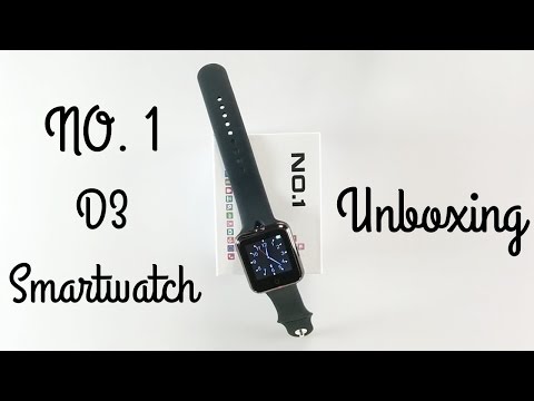 NO.1 D3 Smartwach - Unboxing