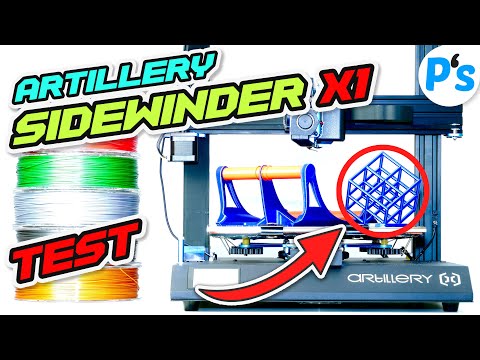 Mein BESTER 3D-DRUCKER? Artillery Sidewinder X1 [ TEST / Review / DEUTSCH ]