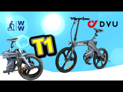 DYU T1 eKlapprad mit Drehmomentsensor, Günstig &amp; zugelassen! 25 km/h, 250 Watt, eBike 2024