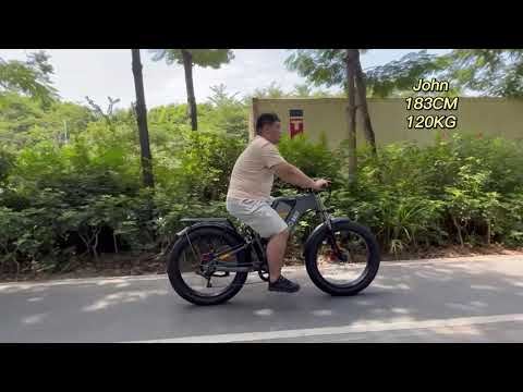 We tested our new arrivals gogobest gf650 and gogobest gf500 fat tire ebikes.