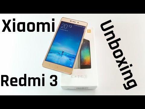 Xiaomi Redmi 3 | Unboxing (Testbericht Teil 1) [Deutsch / German]