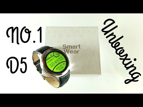 NO.1 D5 Smartwatch - Unboxing