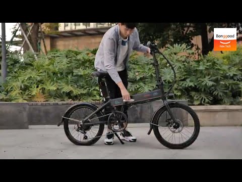 LAOTIE X FIIDO D4s Pro Folding Moped Bicycle丨Max 30km/h Speed - Banggood New Tech