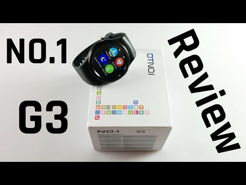 NO.1 G3 Smartwatch Review / Test