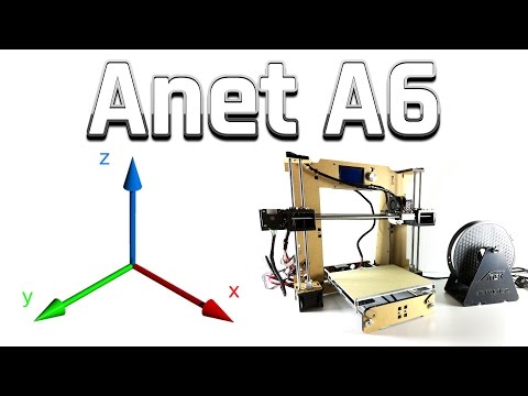 Anet A6 - Testreihe Teil 2 | Kalibrierung und Print