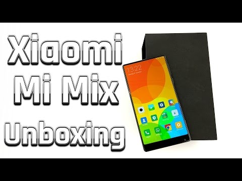 Xiaomi Mi Mix Smartphone Testbericht / Review - Unboxing