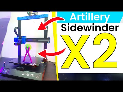 X2 NEW! Artillery SIDEWINDER X2 - Best 3D Printer Under $500 // Unboxing &amp; Impressions