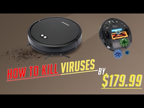 How to Kill Viruses with Upgrade Alfawise V8S Max Vacuum Cleaner + UV Sterilization?