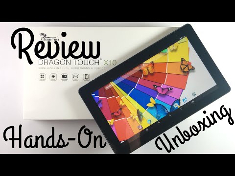 Dragon Touch X10 Tablet Test / Review / Hands-On