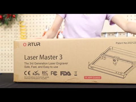 ORTUR Laser Master 3 Unboxing and Assembly Tutorial