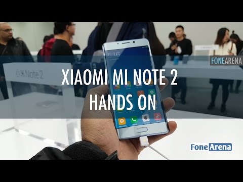 Xiaomi Mi Note 2 Hands On