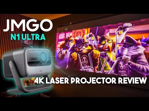 This Is Stunning!! JMGO N1 Ultra 4K Triple Colour Laser Gimbal Projector