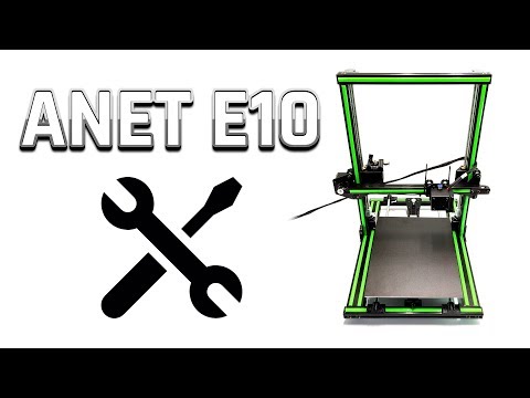 Anet E10 im Test - Review Teil 1 | Zusammenbau des DIY 3D Druckers | Deutsch