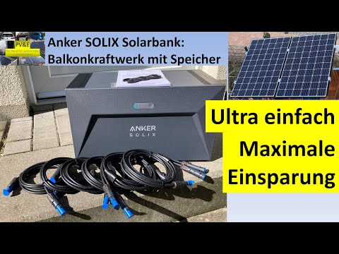 Anker SOLIX Solarbank E1600: DER Speicher für euer Balkonkraftwerk für maximalen Eigenverbrauch