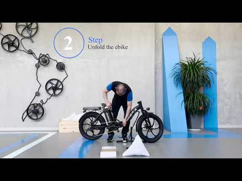 Avaka bz20 plus ebike unboxing! How to assemble Avaka bz20 plus ( one wheel) ?