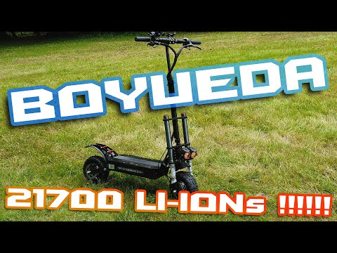 BOYUEDA Escoot with 21700 Battery Pack For 1100$😲 🛴⚡ Offroad Speeder🚀⛰🌄