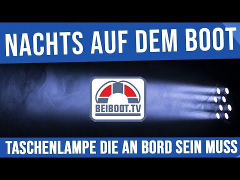 ⚓ LED Taschenlampe Wuben C3 | Nachts auf dem Boot