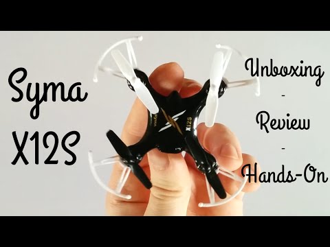 Review des Syma X12S - Unboxing | Hands-On | Flugverhalten | Flight