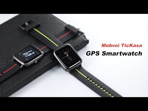 Mobvoi TicKasa Vibrant GPS Smartwatc Full Review &amp; Test - Gearbest.com