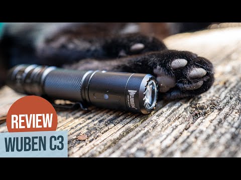 Wuben C3 Review | Rechargeable 1200 Lumens LED Flashlight
