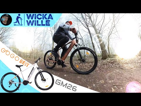 Gogobest GM26, Günstiges Mittelmotor eBike 2023, Pedelec, 70Nm, 25kmh, 250Watt