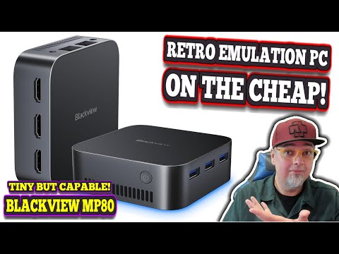 NEW Cheap Mini PC - Blackview MP80 Testing RETRO Emulation!