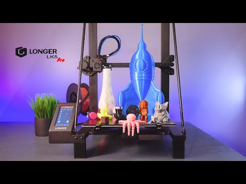 Longer LK5 Pro - 3D Printer - Unbox &amp; Setup