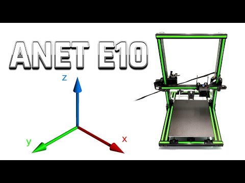 Anet E10 im Test - Review Teil 2 | Kalibrieren, erster Print und Fazit | Deutsch