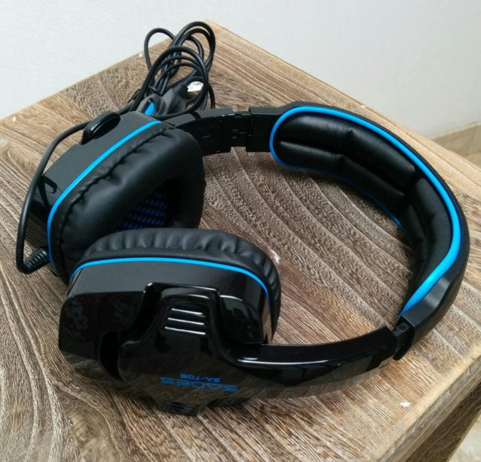 Sades SA-708 headset test sida