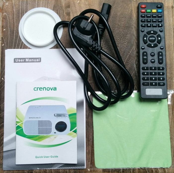 Crenova XPE 600 ملحقات جهاز الإسقاط