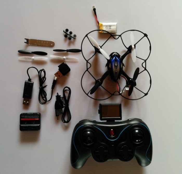 Depstech Quadcopter Test - Contenu de la livraison