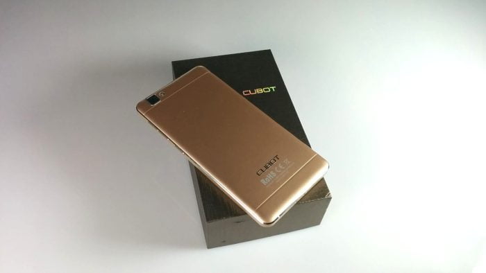 Cubot X15 backside