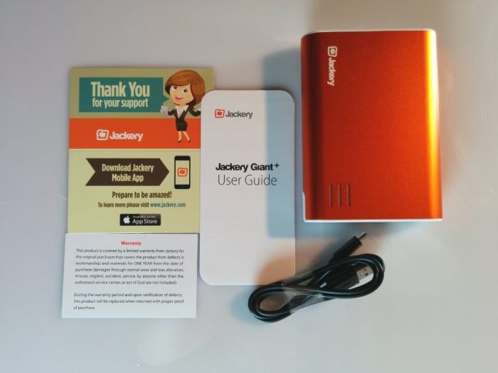 Jackery Giant Review inclus