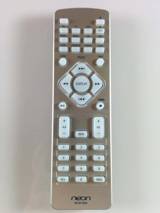 Télécommande stéréo électronique néon