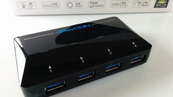 Test deleyCON USB HUB