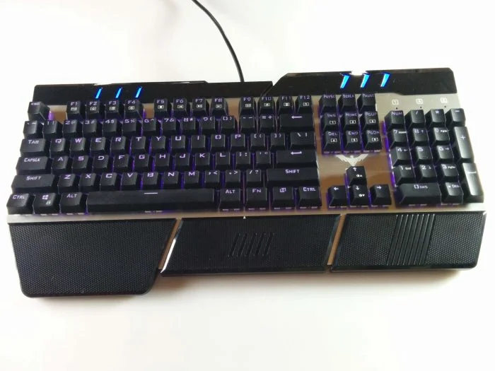 Havit teclado mecânico / teclado - iluminação