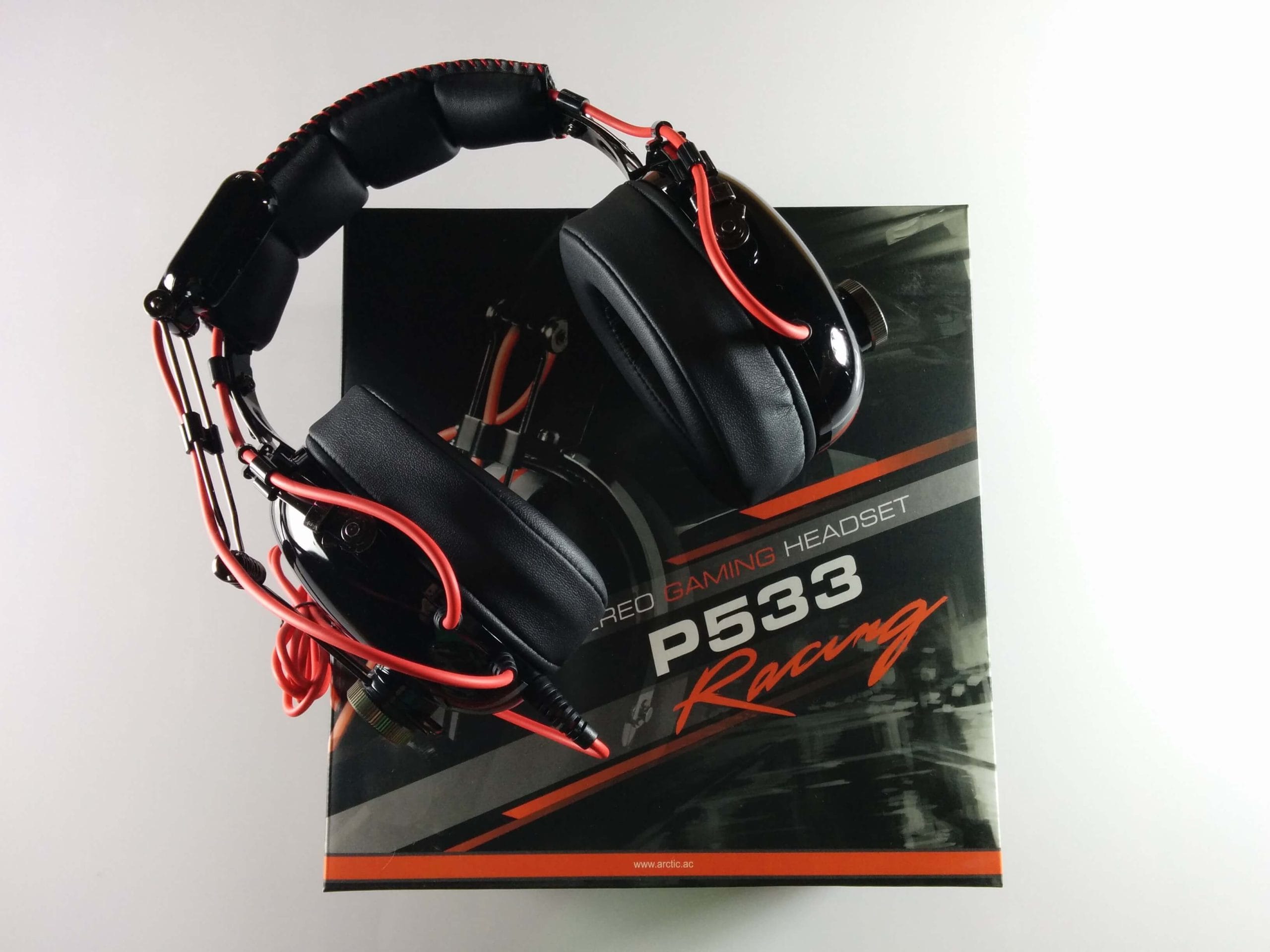 En-tête de casque de jeu Arctic P533