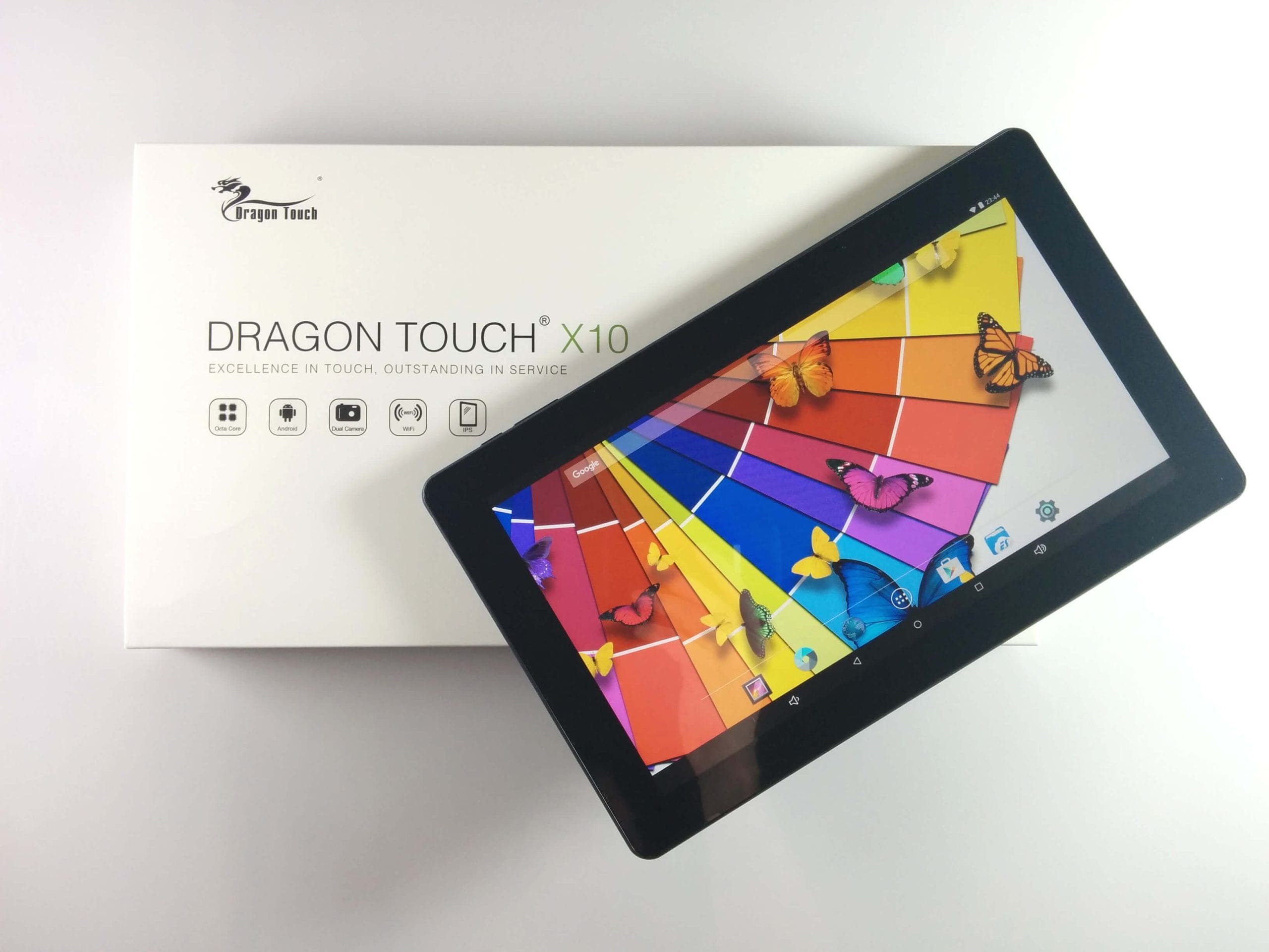 Test DragonTouch X10 - Nagłówek