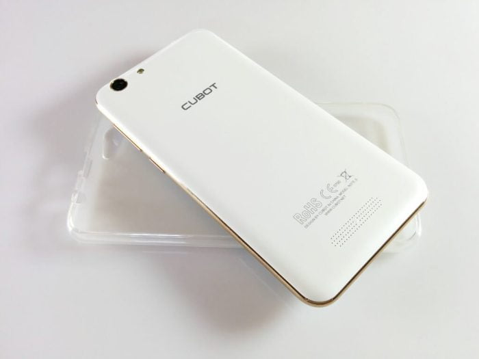 Vista posterior Cubot Note S Teléfono inteligente de revisión