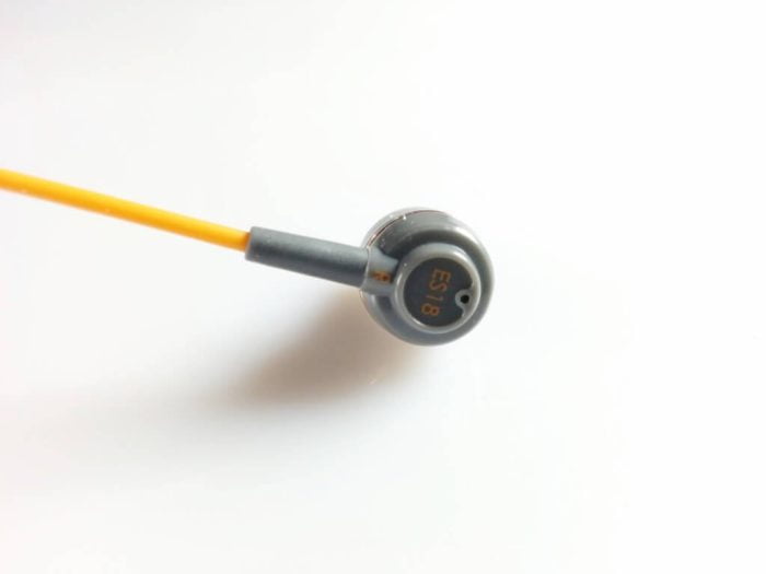 Soundbody of the ES18 in-ear