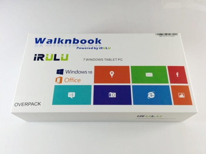 Caixa de comprimidos iRULU WalknBook W2Mini