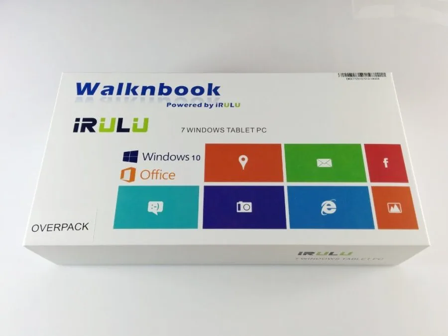 iRULU WalknBook W2Mini Tablet Box