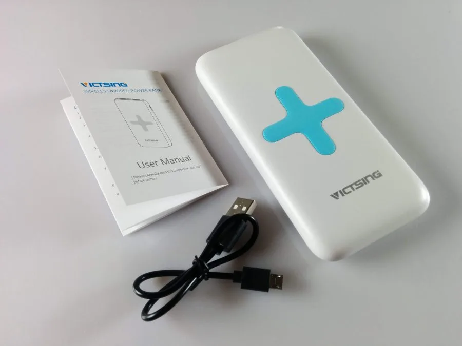 Leveringsomfang af VicTsing-ladestationen